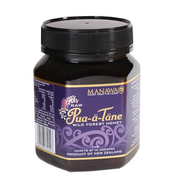 raw pua ā tāne wild forest honey 1kg