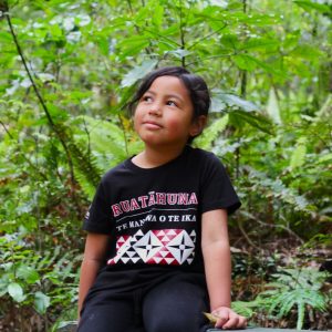 Ruatāhuna Tee Kids Size Merch By Manawa Honey NZ