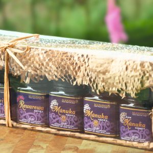 Manawa Honey NZ Produces Honeys Of Te Urewera Range 5 x 250g