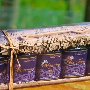 Honeys of Te Urewera Range 5x500g - Gift Pack Produced By Manawa Honey NZ